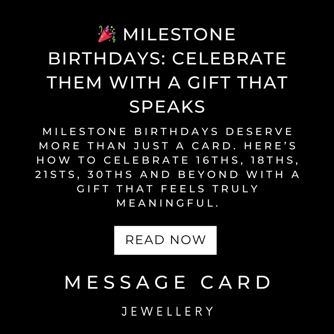 🎉 Milestone Birthdays: Celebrate Them with a Gift That Speaks