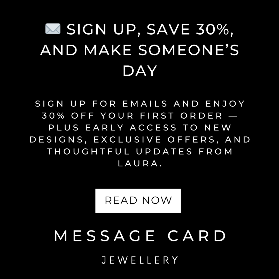 ✉️ Sign Up, Save 30%, and Make Someone’s Day