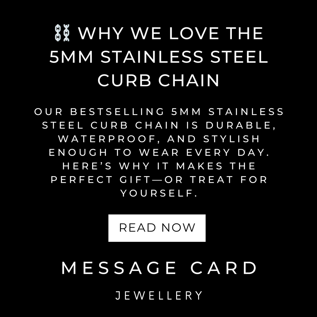 ⛓ Why We Love the 5mm Stainless Steel Curb Chain