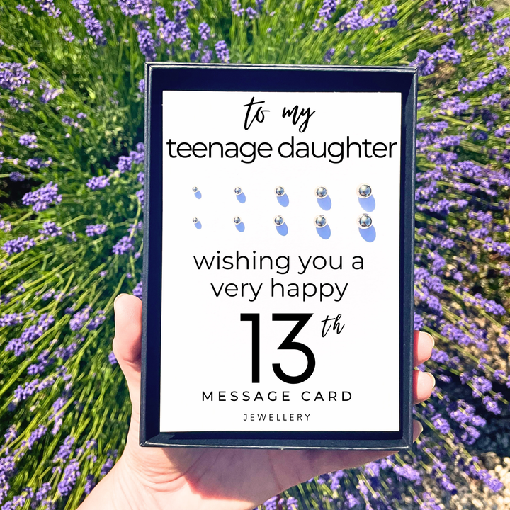 13th birthday gifts for daughter, multiple piercing earring sets