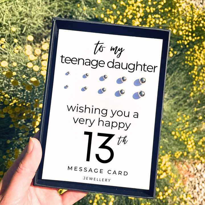 13th birthday gifts for daughter, multiple piercing earring sets