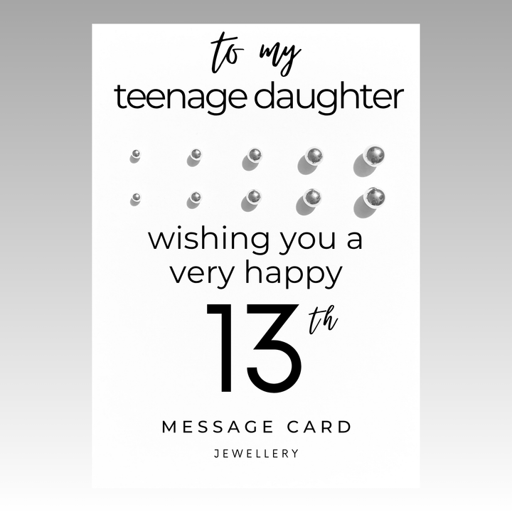 13th birthday gifts for daughter, multiple piercing earring sets