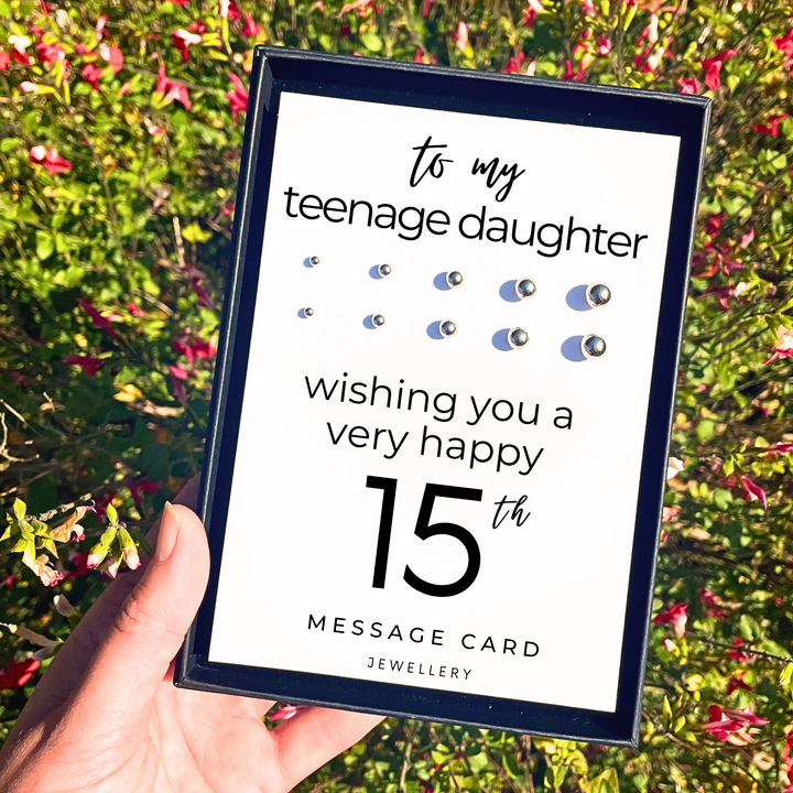 15th birthday wishes for girl, earring gifts for her