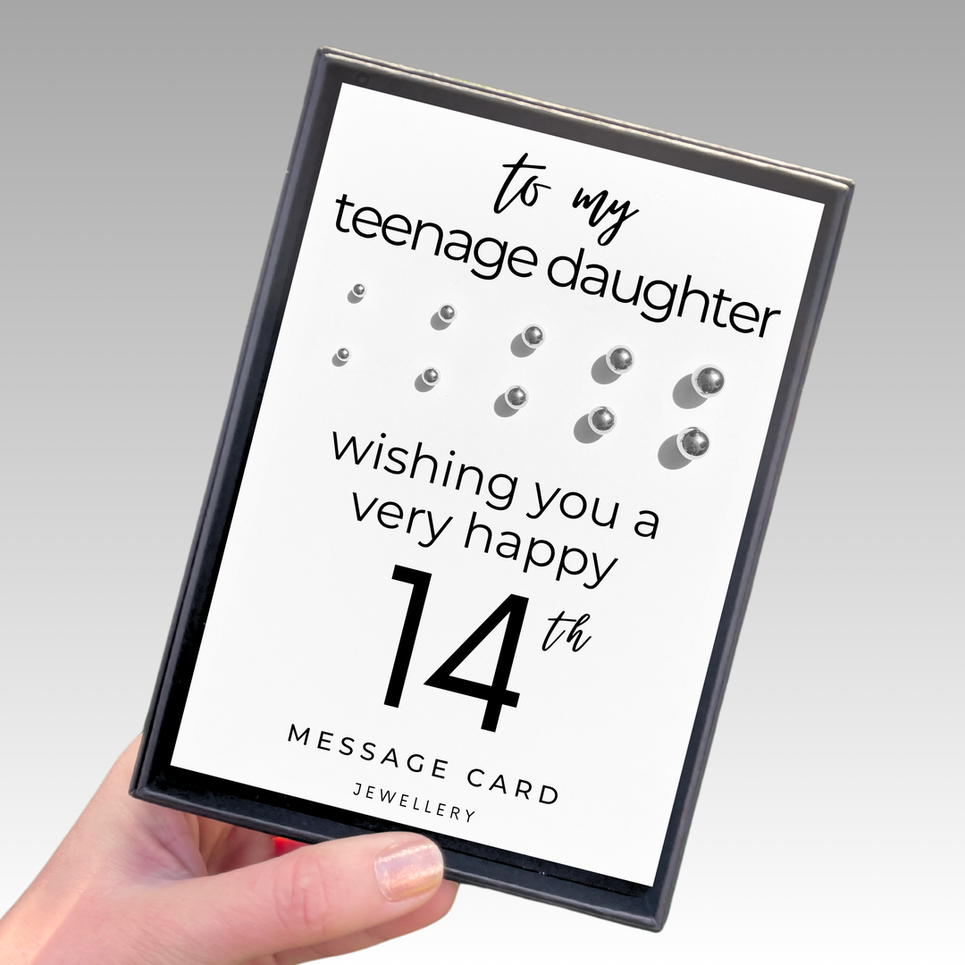 Birthday wishes for 14 year old daughter, earrings studs for girls