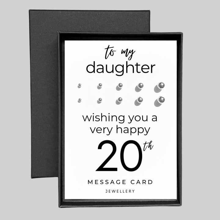 Birthday earrings for 20 year olds,  daughter earrings