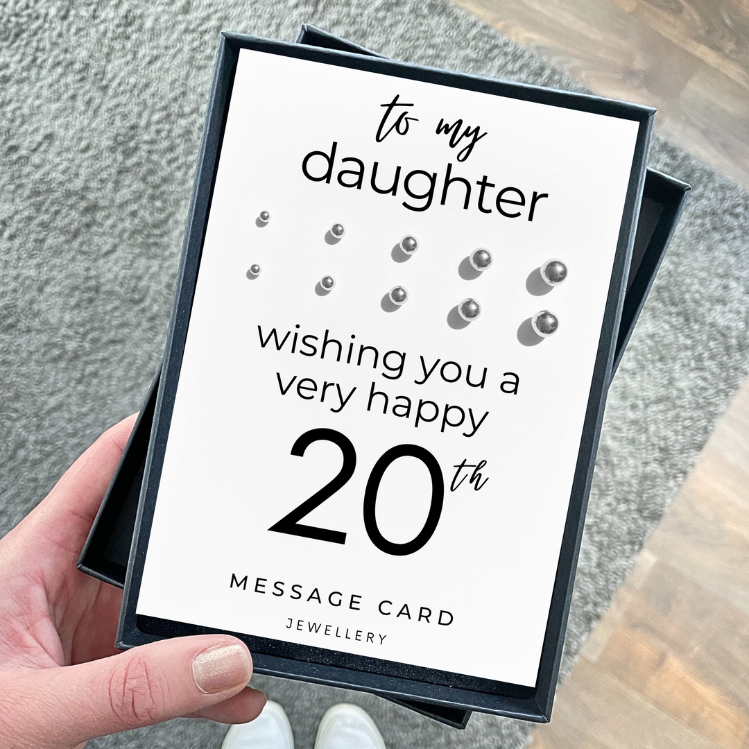 Birthday earrings for 20 year olds,  daughter earrings