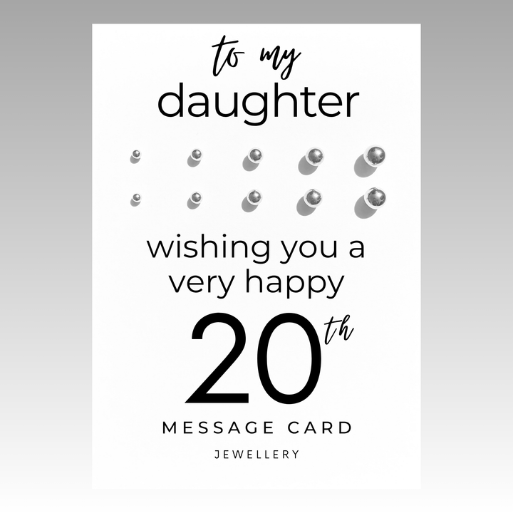 Birthday earrings for 20 year olds,  daughter earrings