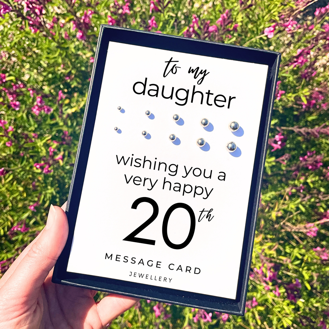 Birthday earrings for 20 year olds,  daughter earrings