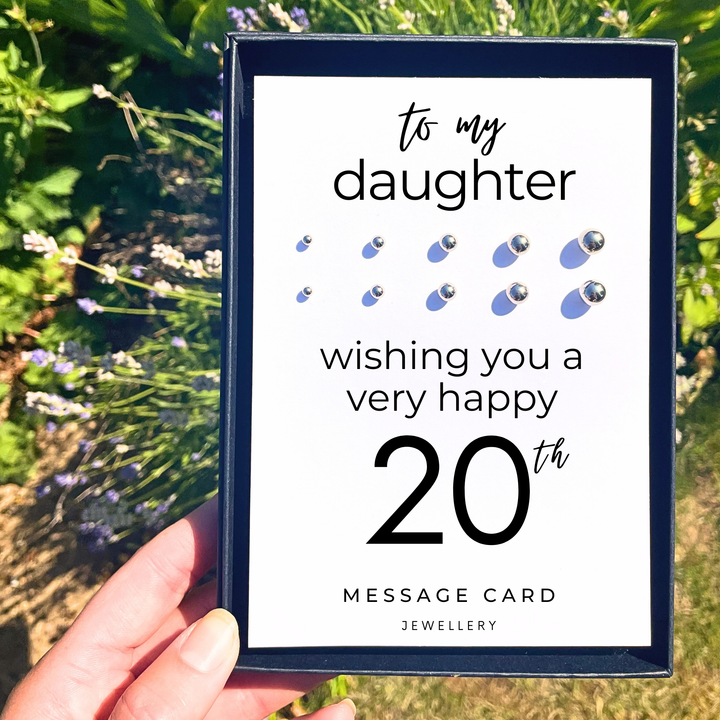 Birthday earrings for 20 year olds,  daughter earrings