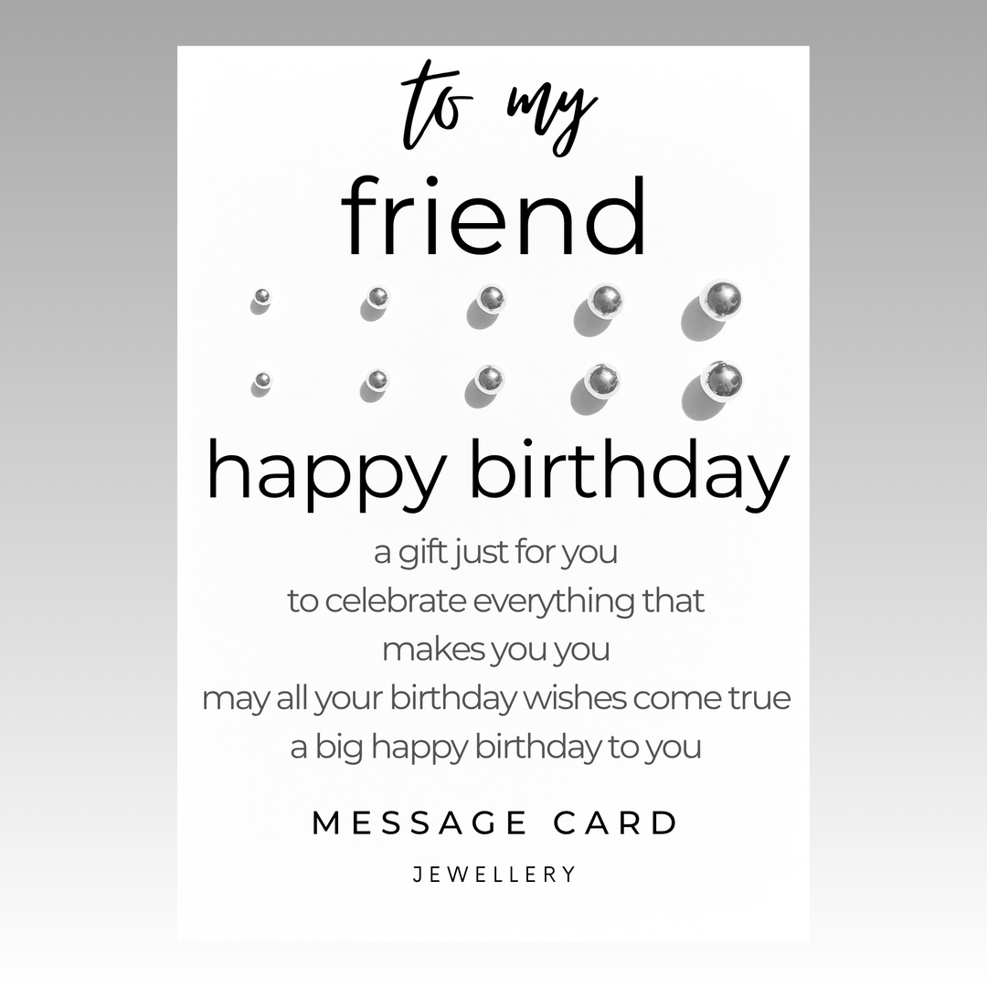 female birthday gift for best friend, earring set for multiple piercings