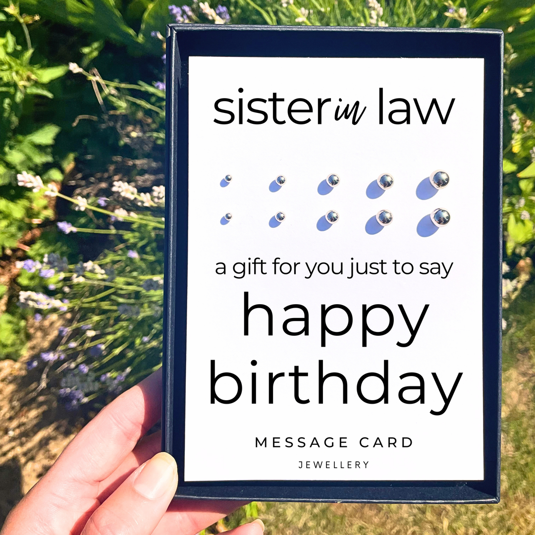 multiple piercing earring sets, last minute gifts for sister in law