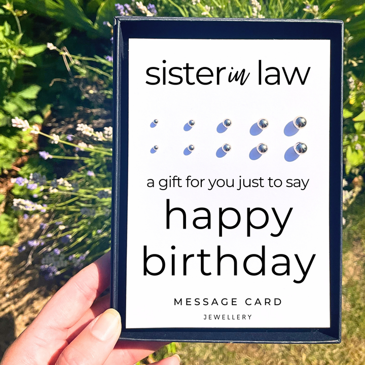 multiple piercing earring sets, last minute gifts for sister in law