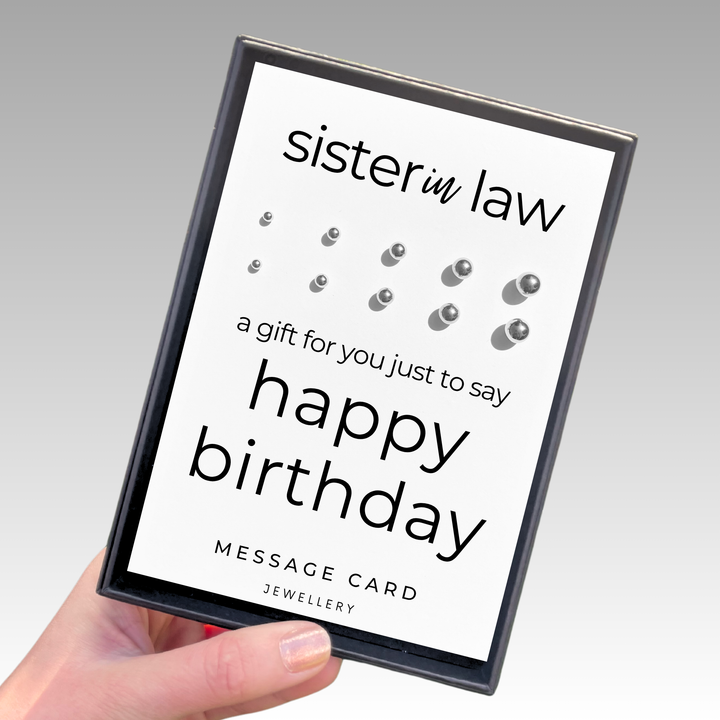 multiple piercing earring sets, last minute gifts for sister in law