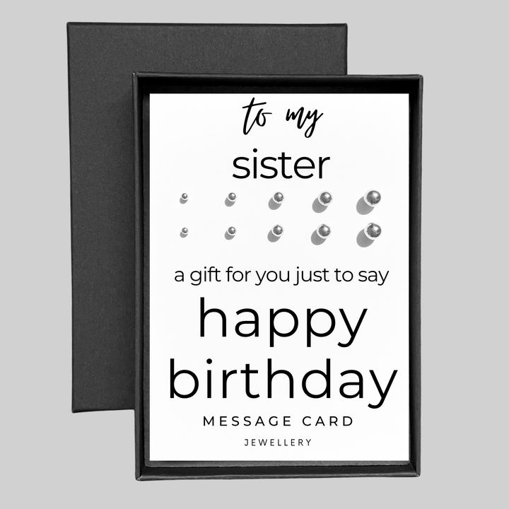 Multiple piercing earring sets, best sister birthday gift