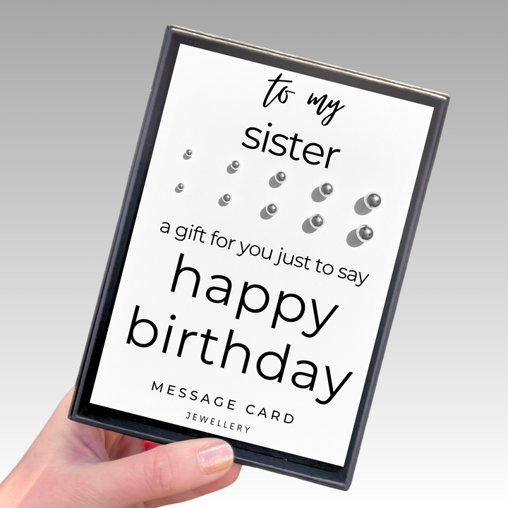 Multiple piercing earring sets, best sister birthday gift