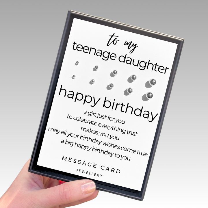 Teenage daughter birthday wishes earring gifts for her