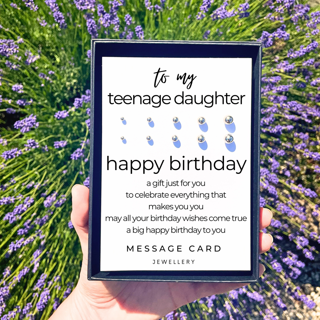 Teenage daughter birthday wishes earring gifts for her