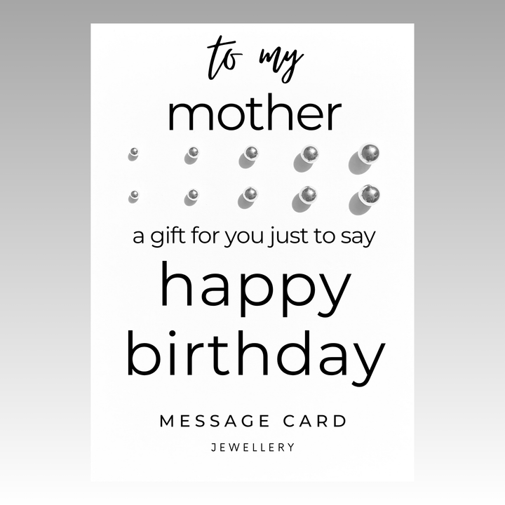 birthday jewellery for mum, multiple piercing earring sets