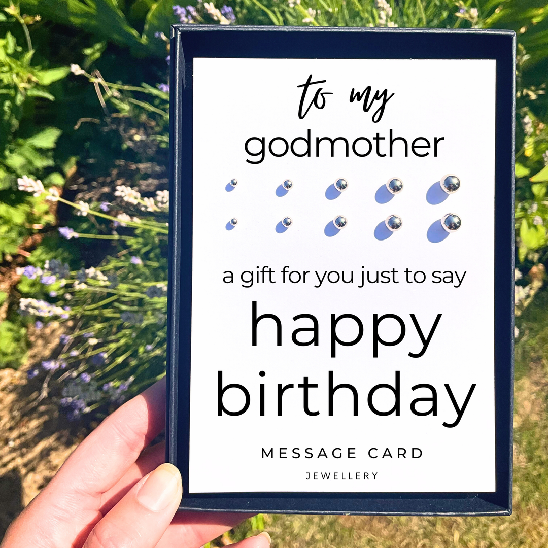 birthday present for godmother, earrings studs for women