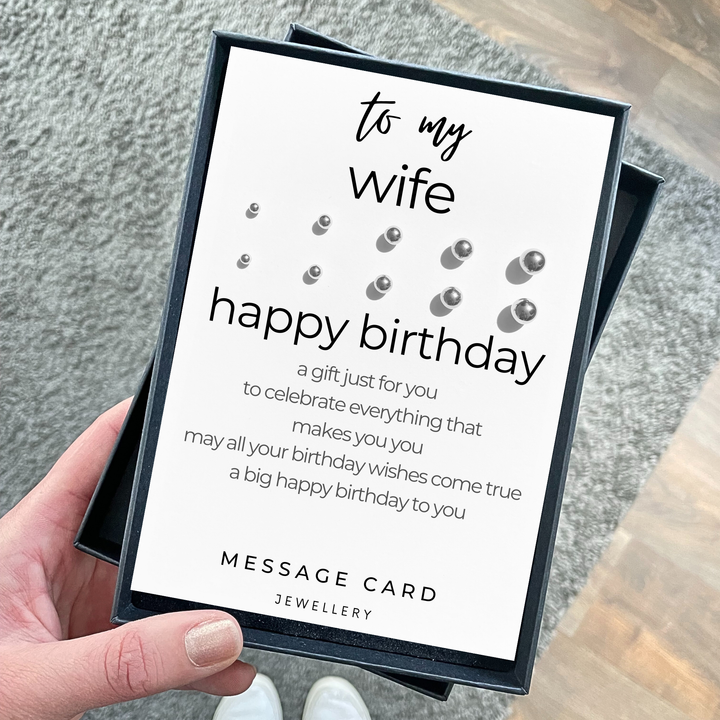 birthday special gift for wife,  earrings studs for women