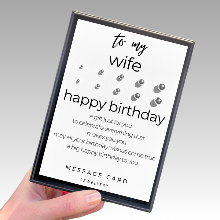 birthday special gift for wife,  earrings studs for women