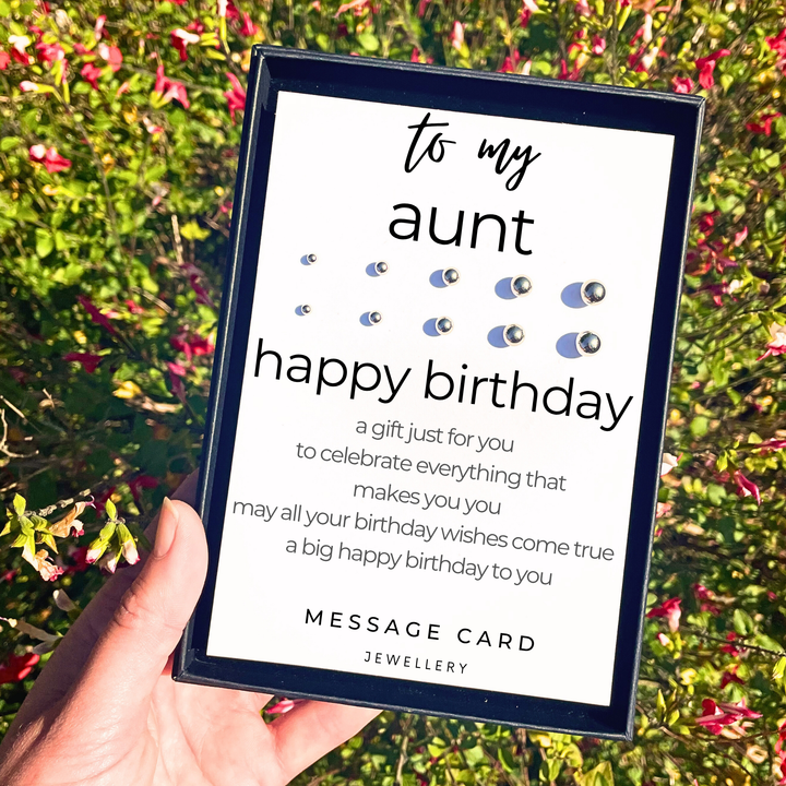 birthday wishes messages for aunt, multiple piercing earring sets