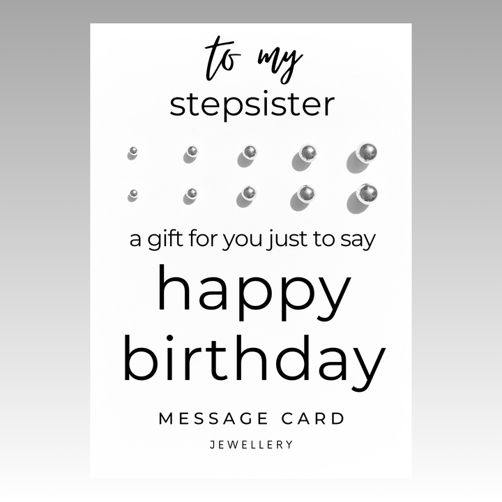 bonus sister gifts, earring sets for multiple piercings silver