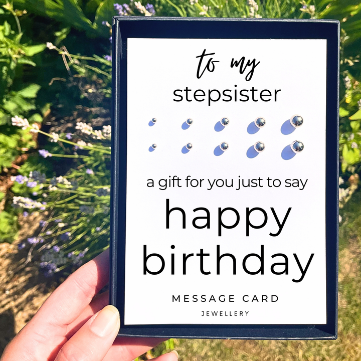 bonus sister gifts, earring sets for multiple piercings silver