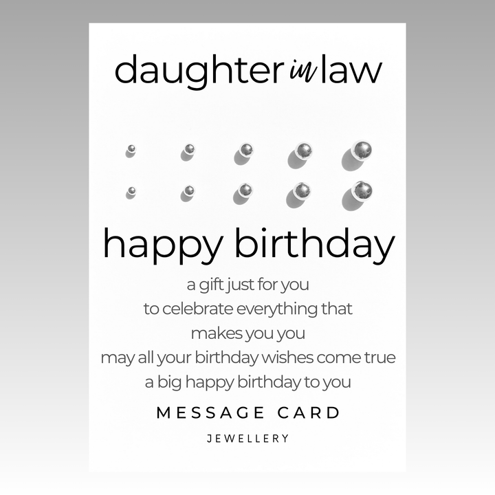 daughter in law jewellery, stainless steel earring set