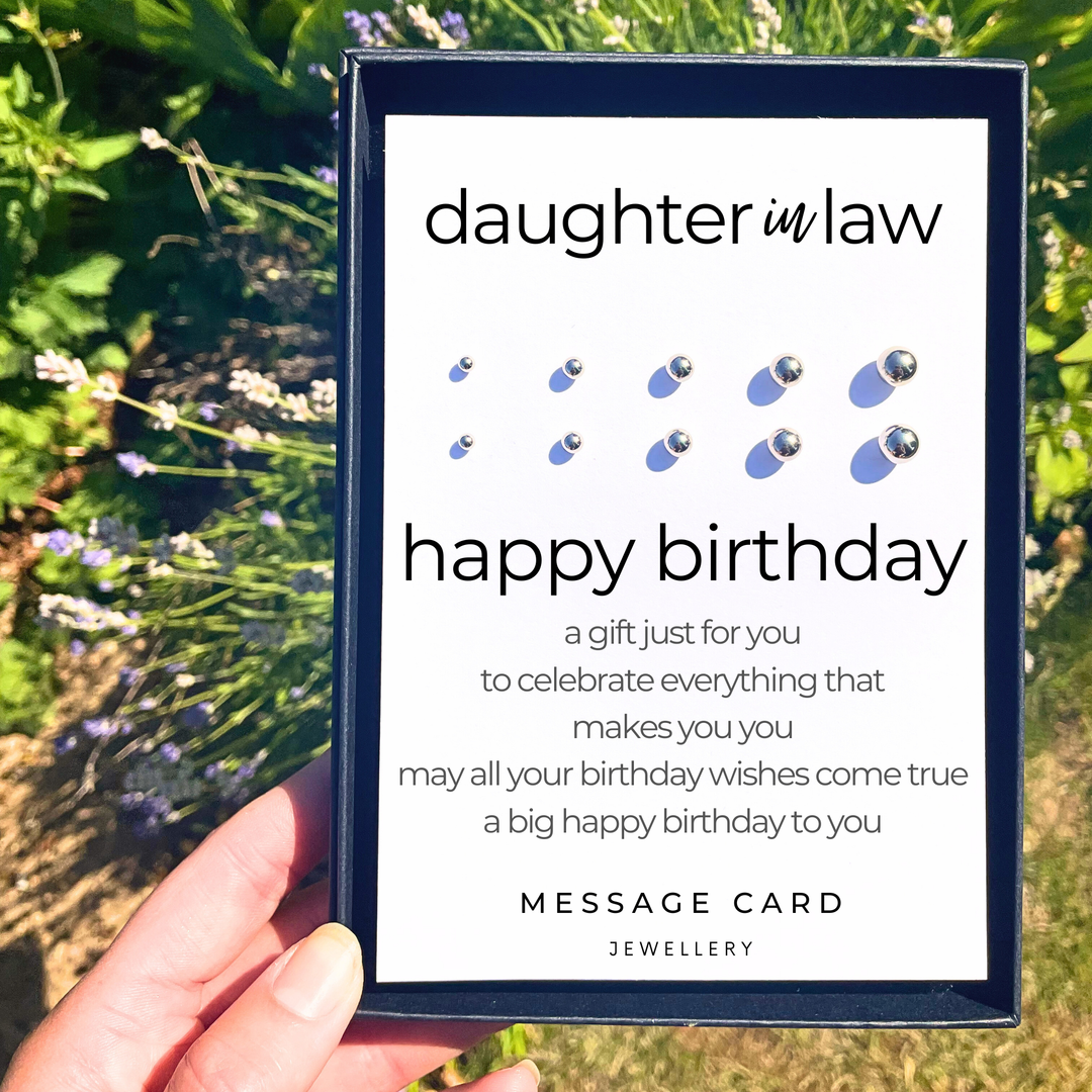 daughter in law jewellery, stainless steel earring set