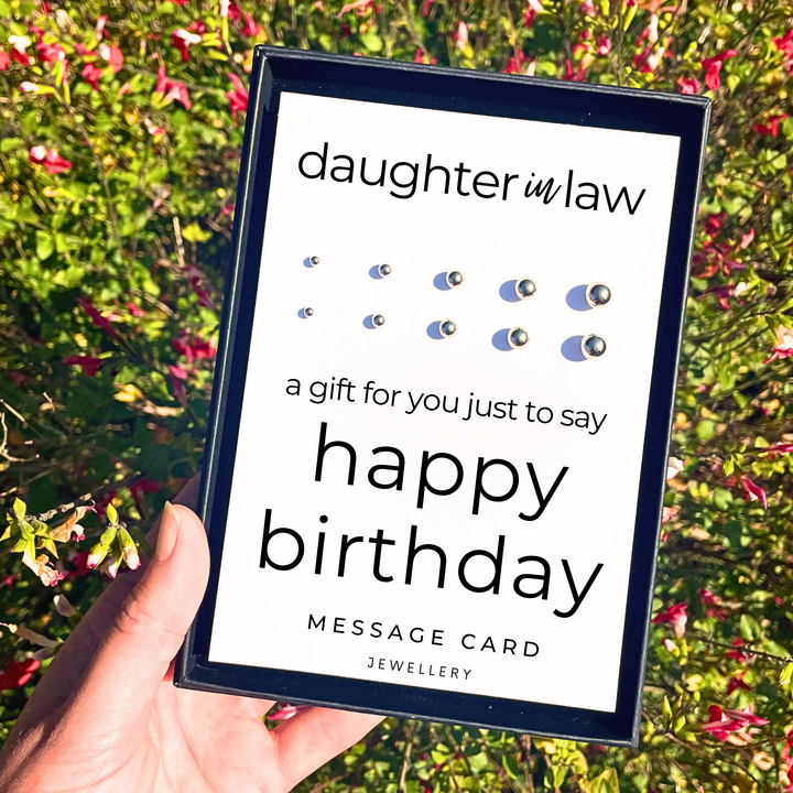 daughter in law jewellery gifts, earring set for multiple piercings