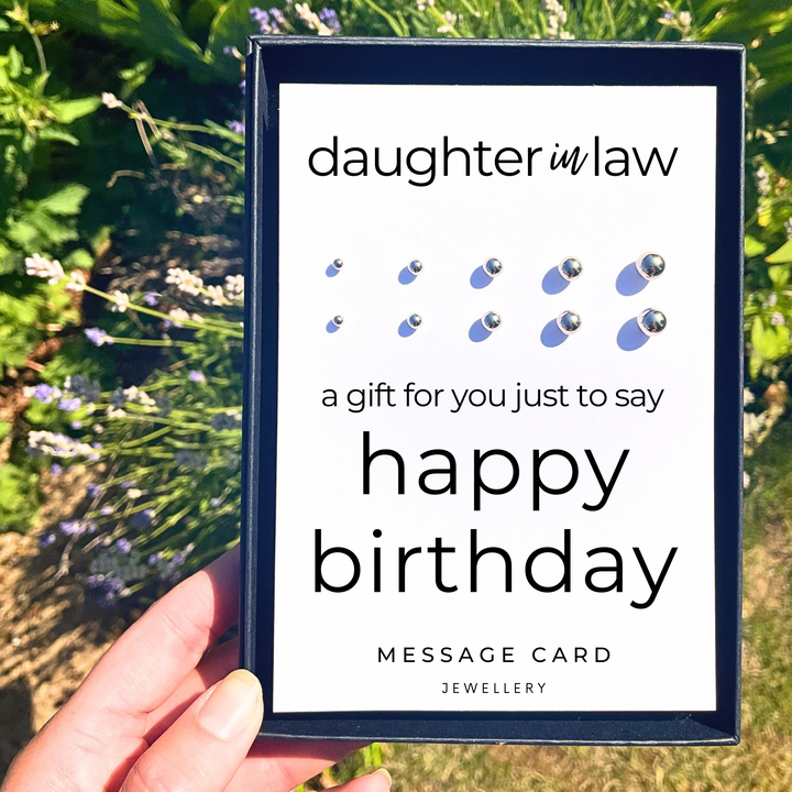 daughter in law jewellery gifts, earring set for multiple piercings