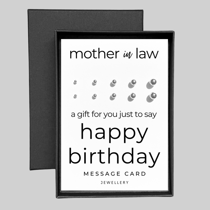 mother in law jewellery,  stainless steel earring set