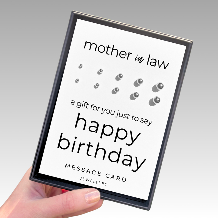 mother in law jewellery,  stainless steel earring set