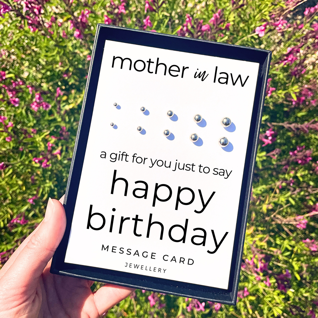 mother in law jewellery,  stainless steel earring set