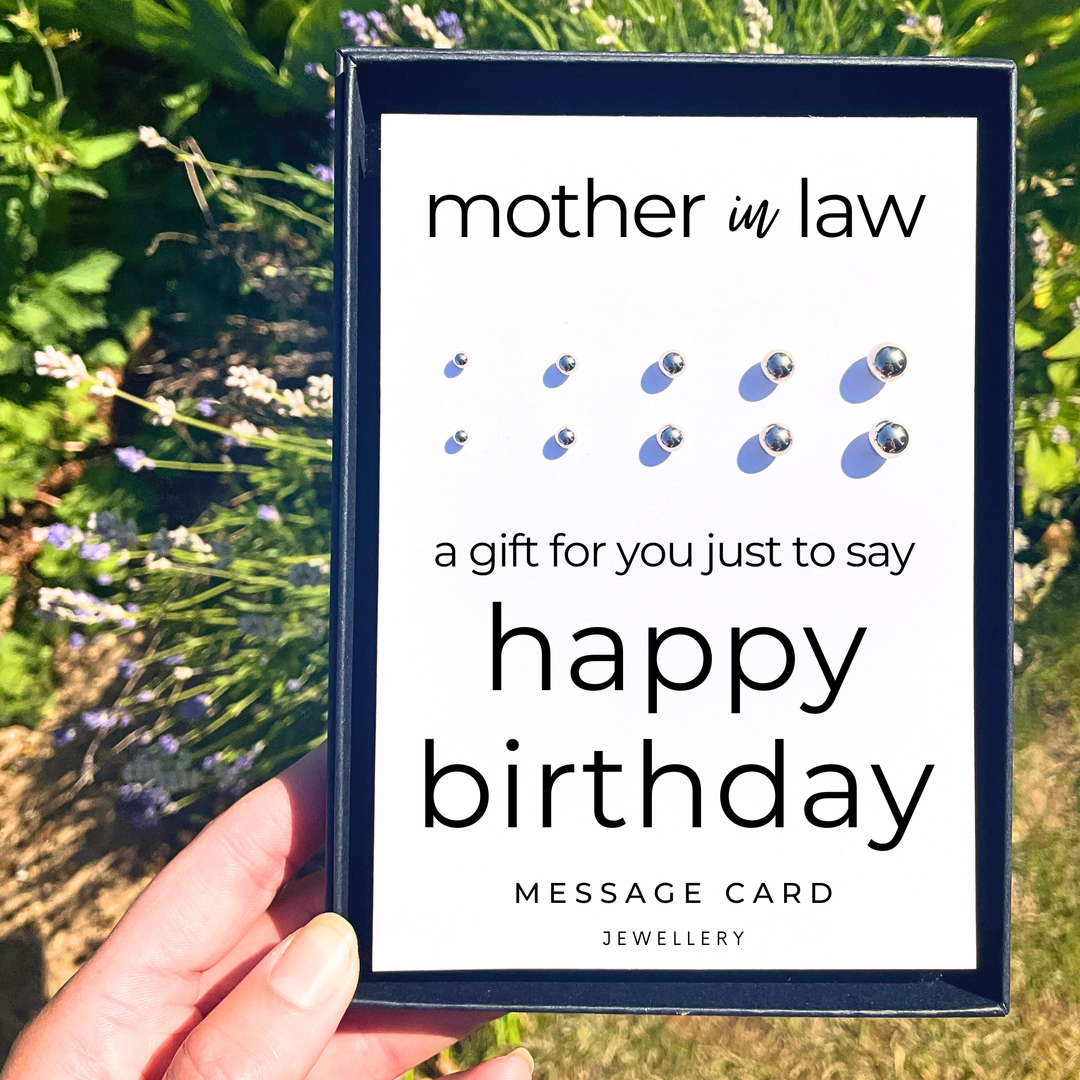 mother in law jewellery,  stainless steel earring set