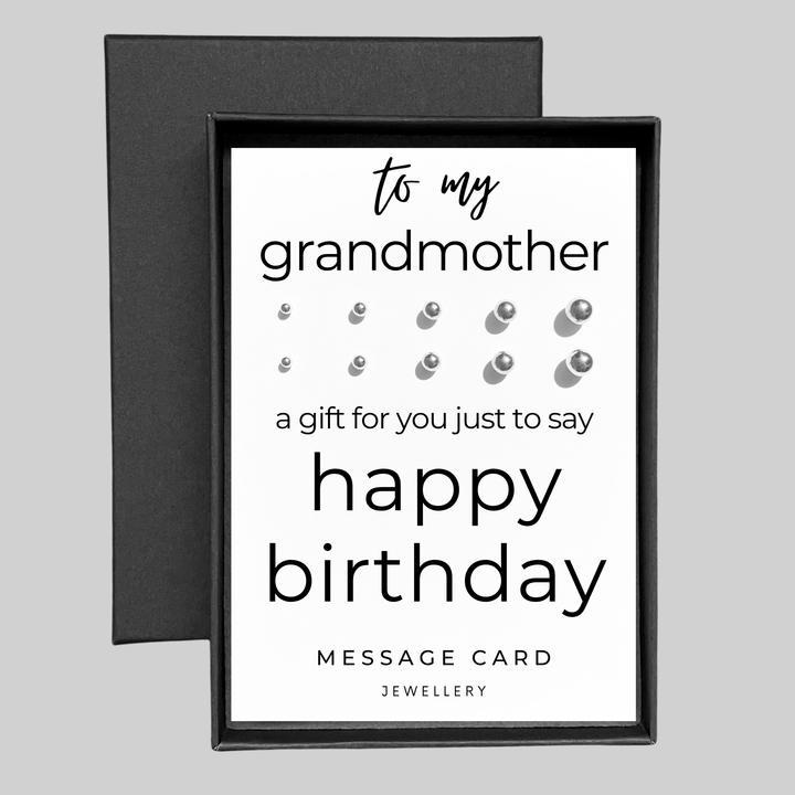 nanny gifts from granddaughter, multiple piercing earring sets