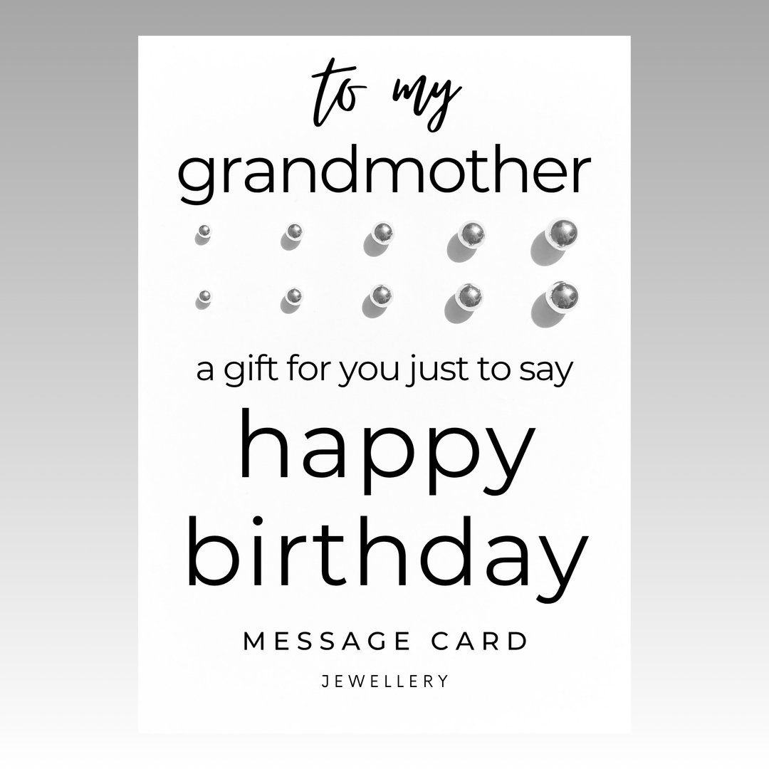 nanny gifts from granddaughter, multiple piercing earring sets