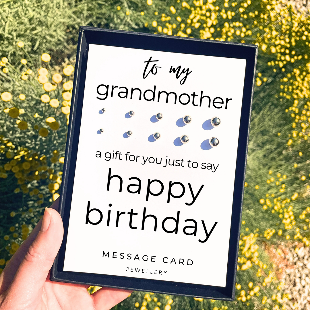 nanny gifts from granddaughter, multiple piercing earring sets