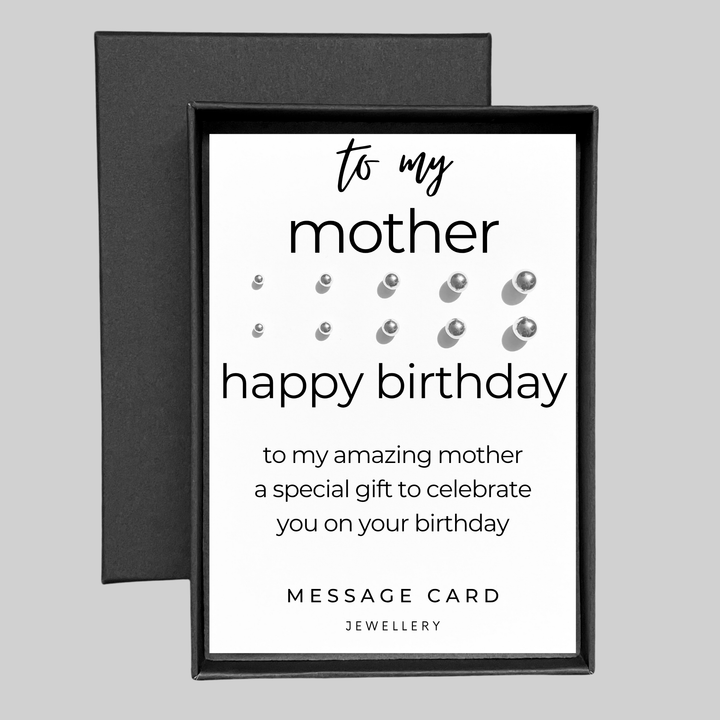 sentimental gifts for mum from son, earring sets for multiple piercings silver