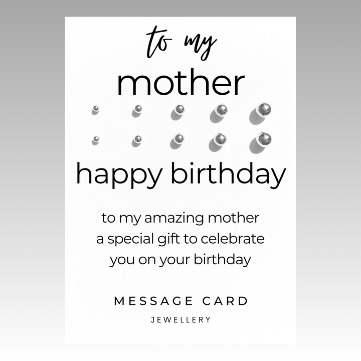 sentimental gifts for mum from son, earring sets for multiple piercings silver