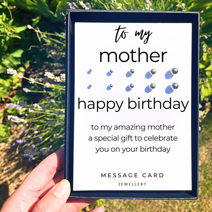 sentimental gifts for mum from son, earring sets for multiple piercings silver