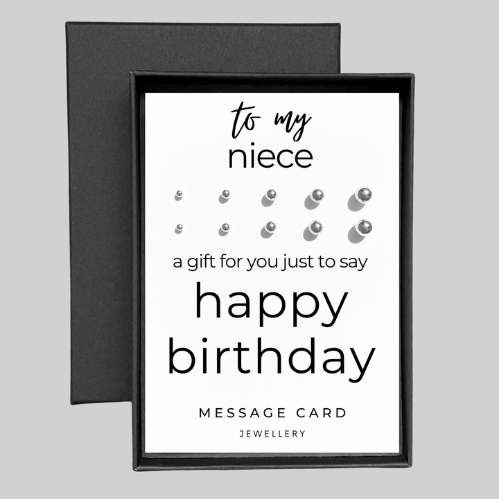 special gift for niece birthday, multiple piercing earring sets