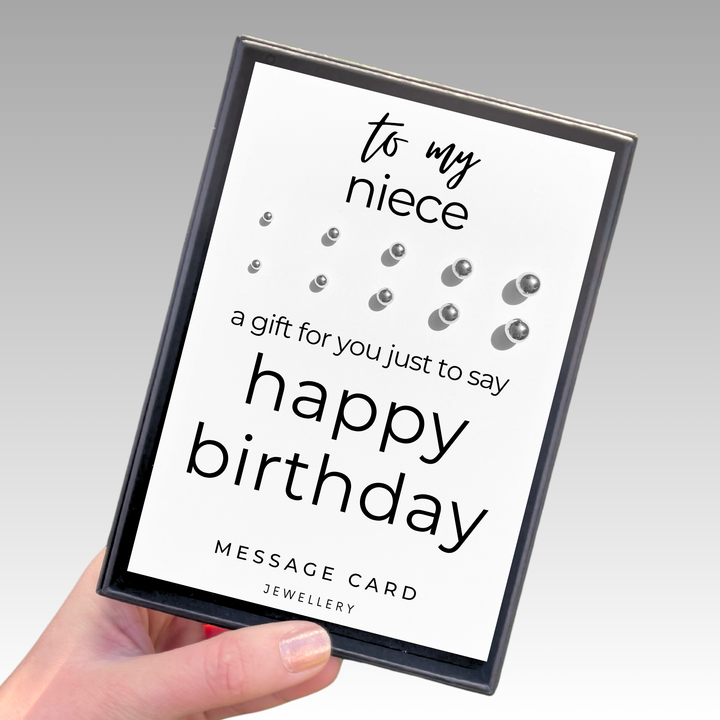 special gift for niece birthday, multiple piercing earring sets