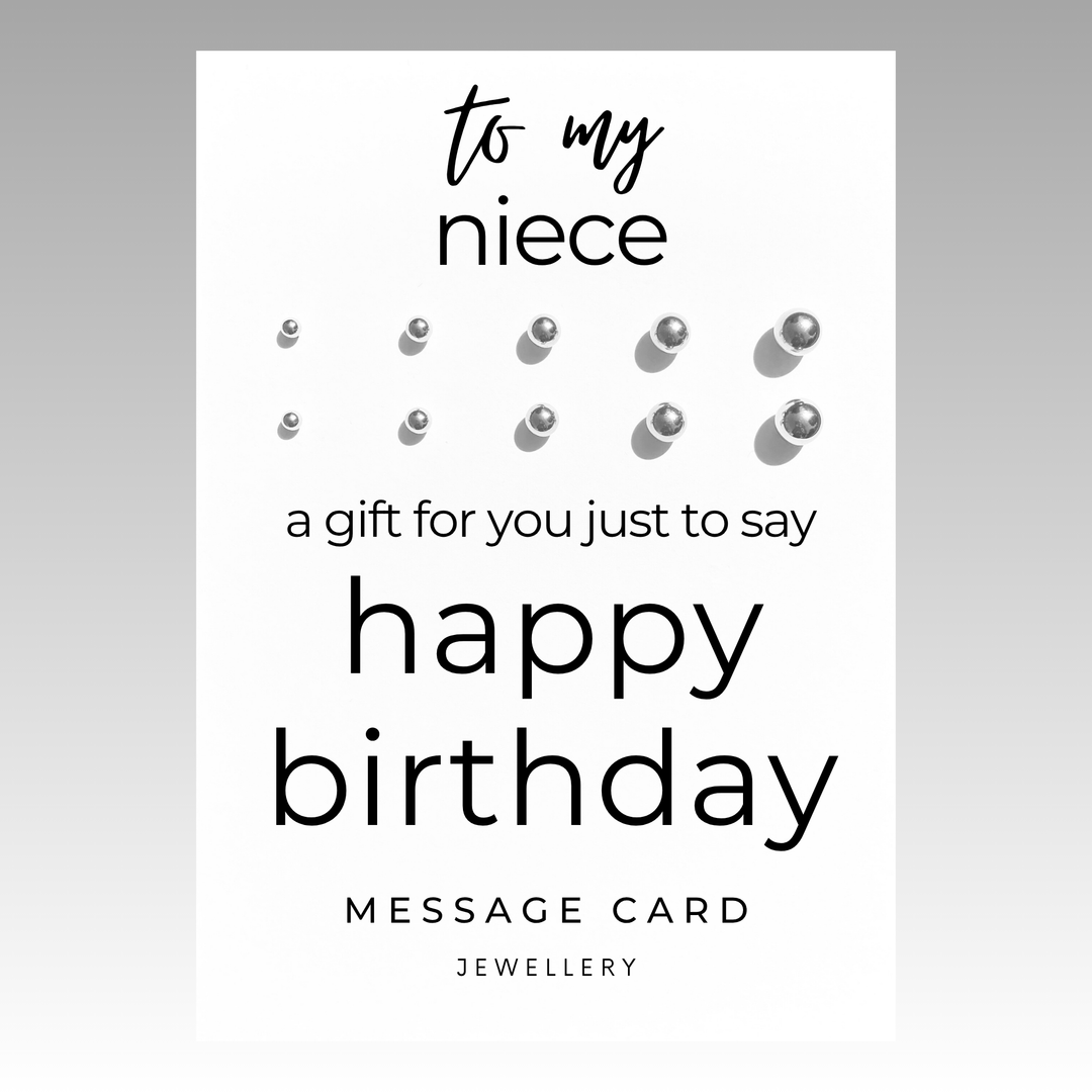 special gift for niece birthday, multiple piercing earring sets