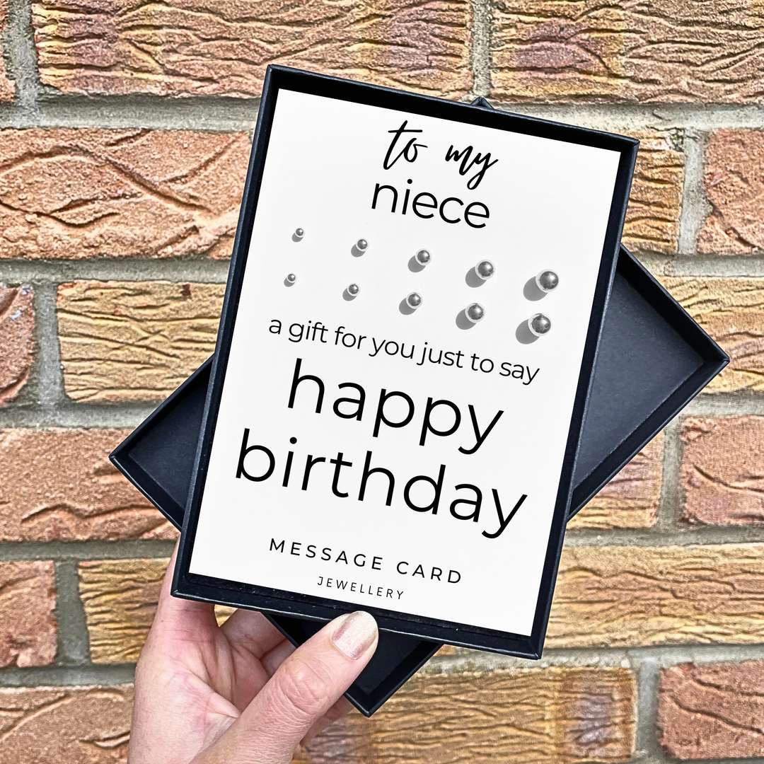 special gift for niece birthday, multiple piercing earring sets